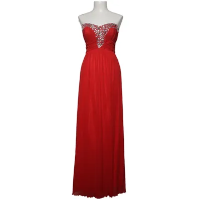 Evening gown (Red) from Nazz Collection Elastane, Polyester