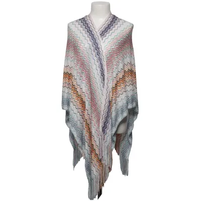 Poncho (Multicolored) from Missoni Polyester, Viscose