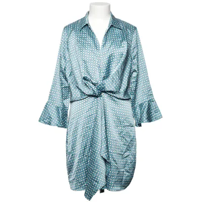 Robe portefeuille (Bleu, Blanc) de Misspap Polyester