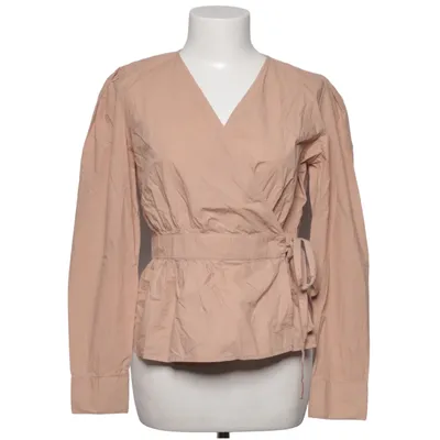 Slå-om bluse (Beige) fra Vero Moda Bomuld