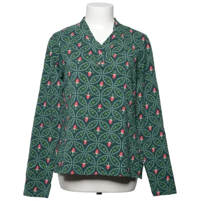 Long sleeve T-shirt (Green, Red, White) from Blutsgeschwister Elastane, Organic cotton