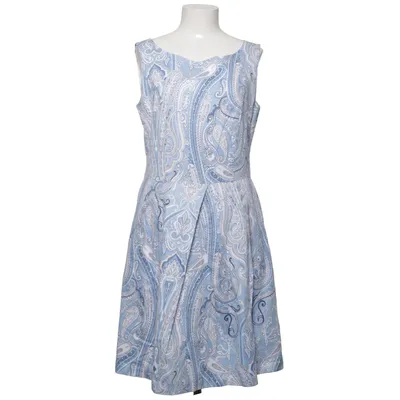 Jurk (Blauw, Wit, Meerkleurig) van Scapa Katoen, Elastaan, Polyester