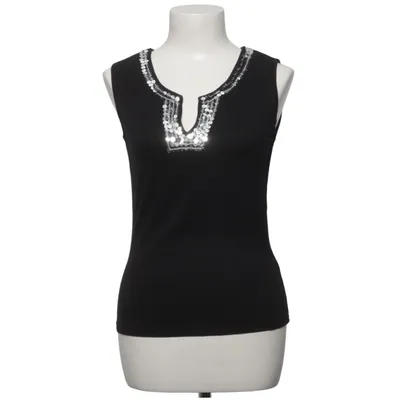 Tanktop (Sort) fra Kaffe Elastan, Viscose