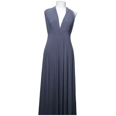 Halterneckklänning (Grå) från Von Vonni Elastan, Polyester