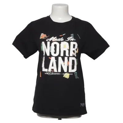 T-shirt (Svart, Flerfärgad) från Sqrtn Company Bomull, Återvunnen polyester