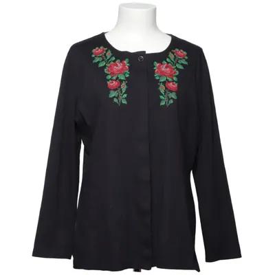 Cardigan (Zwart, Rood, Groen) van Gössl Katoen, Elastaan