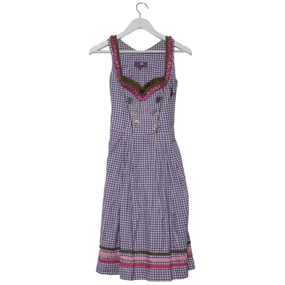 Dirndl (Lila, Vit) från Mademoiselle Bomull, Polyester
