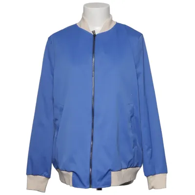 Bomber jacket (Blue, Beige) from Zwillingsherz Polyester
