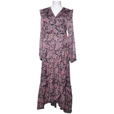 Maxikjole (Flerfarvet) fra Smashed Lemon Elastan, Polyester