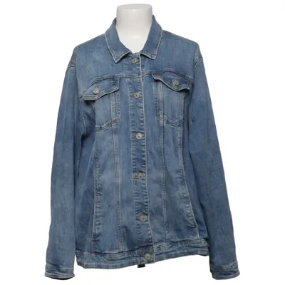Veste en jean (Bleu) de The Denim C&A Coton, Élasthane