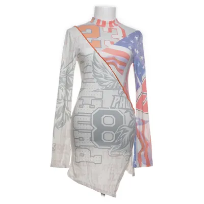 Klänning (Vit, Flerfärgad) från Jaded London Bomull, Polyester