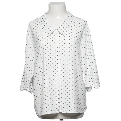 Blouse (Wit, Zwart) van Mango Casual