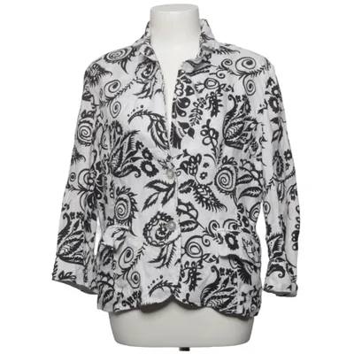 Blazer (Sort, Hvid) fra Cassani Linned