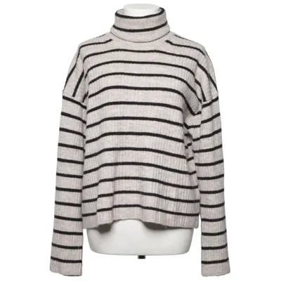 Turtleneck (Beige, Black) from H&M Polyester, Acrylic, Wool, Elastane