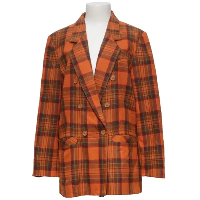 Blazer (Orange, Marron) de Ebba Jensen Polyamide, Polyester, Laine