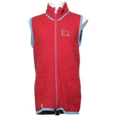 Gilet (Rood, Blauw) van Woolpower Elastaan, Merinowol, Polyamide