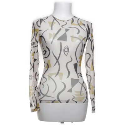 Topp (Vit, Svart, Flerfärgad) från Monki Elastan, Polyester