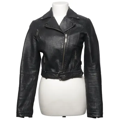 Biker jacket (Black) from JSFN Leather, Polyester