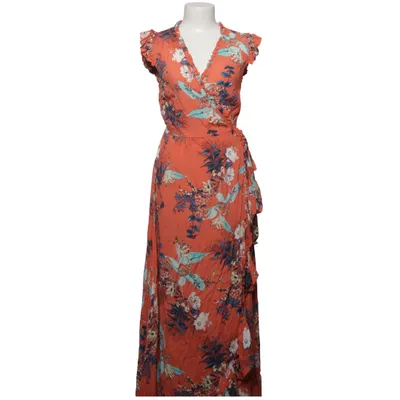 Maxi dress (Orange, Multicolored) from RAVN Viscose