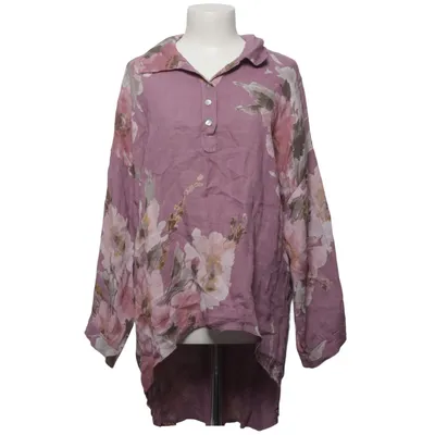 Blouse (Purple, Multicolored) from Reunion Linen