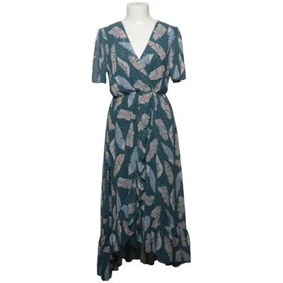 Wrap dress (Green, Multicolored) from Lilie Rose Polyester