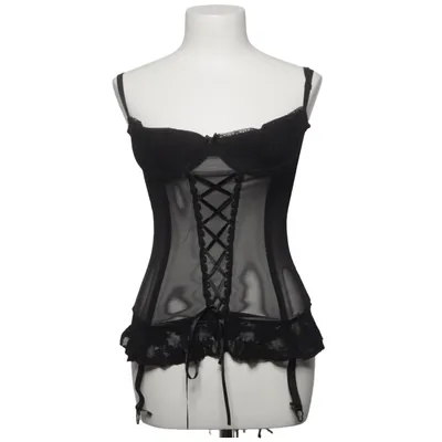 Corset (Black) from Kiss me Elastane, Polyamide