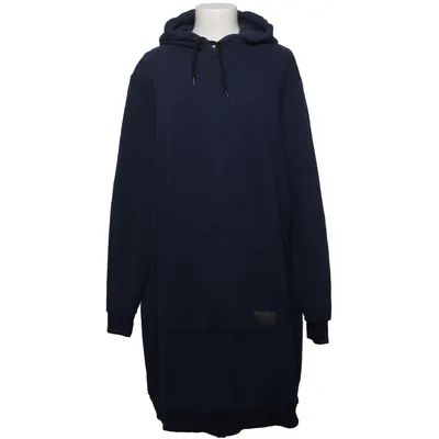 Capuchon jurk (Blauw) van Black Story Katoen, Polyester