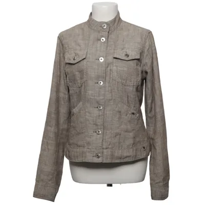 Jacket (Brown) from Mexx Cotton, Linen, Polyester