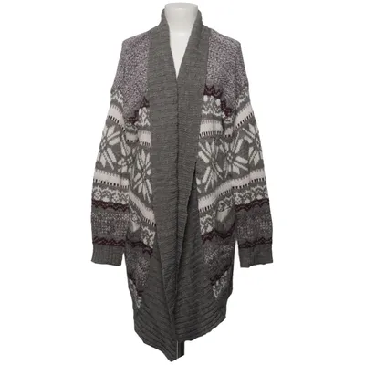Cardigan (Grå, Hvid, Flerfarvet) fra Peacocks Akryl, Uld