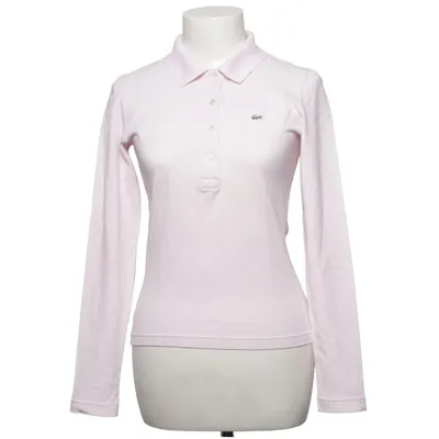 Rugby shirt (Roze) van Lacoste Katoen, Elastaan