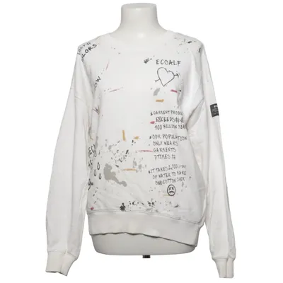 Sweatshirt (Wit, Meerkleurig) van Ecoalf Organisch katoen, Gerecycled katoen