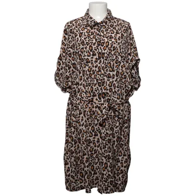 Shirt dress (Beige, Brown, Black) from New Look Curves Elastane, Polyester