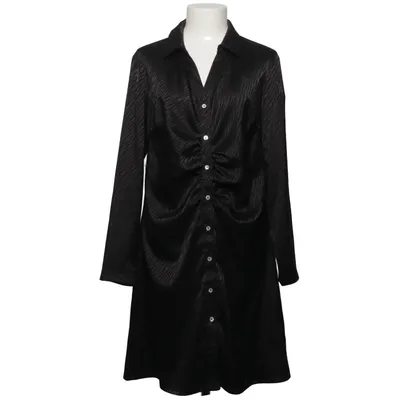 Shirt dress (Black) from Continue Elastane, Polyester