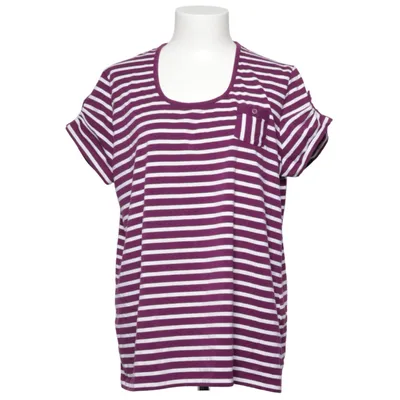 T-shirt (Lila, Wit) van Your Sixth Sense Katoen, Elastaan