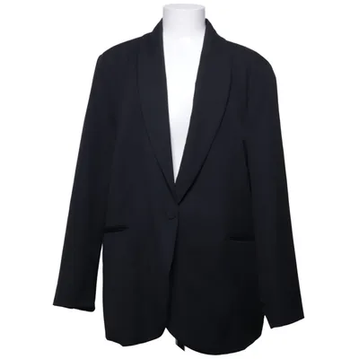 Blazer (Black) from Zizzi Elastane, Polyester, Viscose