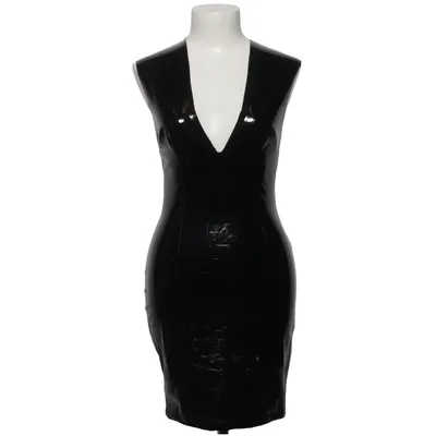 Robe (Noir) de Lucy Wang Élasthane, Polyester, Polyuréthane