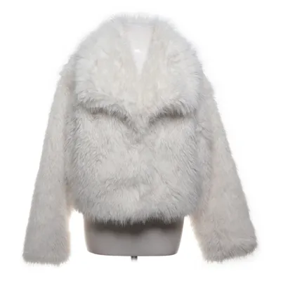 Vinterjacka (Beige) från ASOS Design Pälsimitation, Polyester