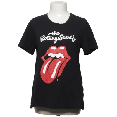 T-shirt (Sort) fra The Rolling Stones