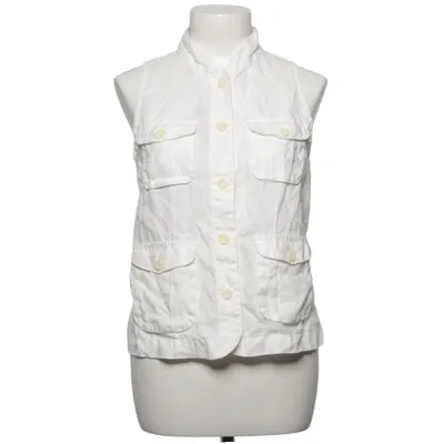 Vest (Hvid) fra British India Linned