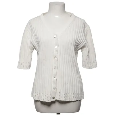Strickjacke (Weiß) von Casual by Lindex Baumwolle