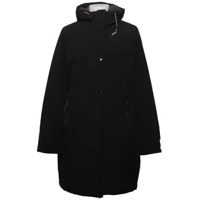 Parka (Zwart) van Crossfield Elastaan, Polyester, Polyurethaan
