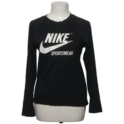 Lange mouwen shirt (Zwart) van Nike Sportswear Katoen