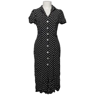 Shirt dress (Black, White) from Rouje Viscose