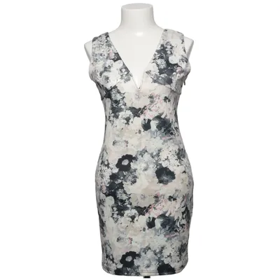 Jurk (Wit, Zwart, Grijs) van Club L Elastaan, Polyester
