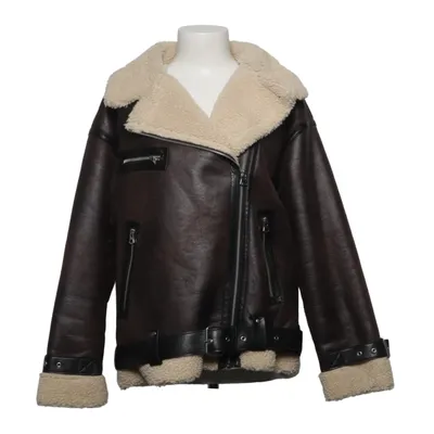 Shearlingjakke (Brun, Beige) fra Zara Polyester