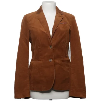 Blazer (Brown) from ESPRIT Cotton, Elastane, Polyester