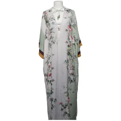 Kaftan (Grön, Flerfärgad) från Maryan Mehlhorn Silke, Viskos