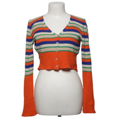 Strickjacke (Orange, Blau, Mehrfarbig) von Daisy Street Acryl
