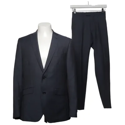 Suit (Blue) from Riley Viscose, Wool