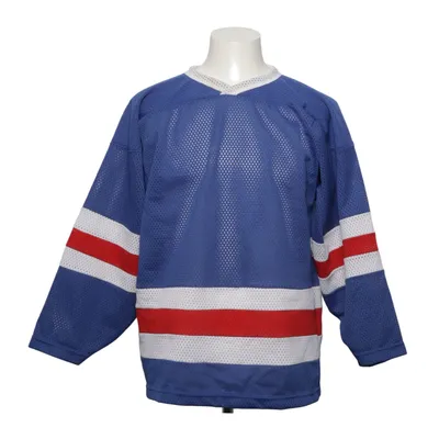 Hockey jersey (Blue, White, Red) from Artlist International Polyester